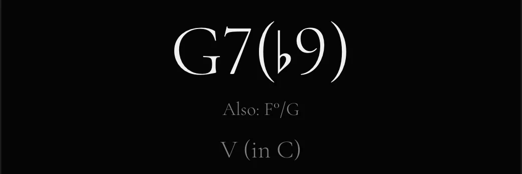G7(♭9)
